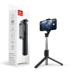 SelfieGo kompakti&scaron;ka self lazdelė Bluetooth trikojis (20-101 cm) Crong CRGSGL1B