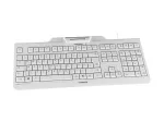 CHERRY KC 1000 SC klaviatūra USB Swiss Grey su i&scaron;maniąja kortelių skaitytuvu