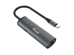 Equip USB-C į RJ45 Gigabit tinklo adapteris su PD įkrovimu 100W