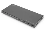 DIGITUS 4x2 HDMI Matricinis Perjungiklis 4K/60Hz Scaler EDID ARC HDCP 2.2 18 Gbps