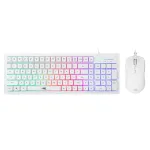 Klaviatūros ir pelės rinkinys Baracuda BGC-012 Orca White