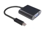 MicroConnect USB3.1CVGA USB-C į VGA vaizdo adapteris, juodas
