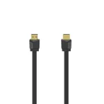 Hama 00205013 Flexi-Slim High Speed HDMI kabelis su Ethernet, HDMI ki&scaron;tukas&ndash;ki&scaron;tukas, HDMI 2.0, 4K 4096x2160, paauksuoti ki&scaron;tukai, 1,5 m, juodas