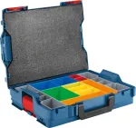 Bosch Professional L-BOXX 102 1600A016NB įrankių lagaminų rinkinys, 12 dalių, ABS, mėlynas