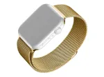 Pakeičiamas metalinis tinklelio dirželis FIXED FIXMEST-434-GD, auksinis, Apple Watch 42/44/45/46/49 mm