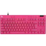 Logitech G PRO X TKL RAPID klaviatūra žaidimams USB QWERTY rožinė be skaičių bloko