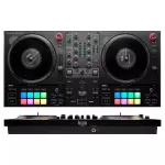 Hercules INPULSE T7 Black DJ valdiklis &ndash; 3,5 mm / 6,35 mm ausinėms, USB kabelis, 652&times;350&times;90 mm