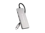Conceptronic HUBBIES17G USB 3.2 Gen 2 tipo C 7 prievadų USB &scaron;akotuvas, pilka spalva