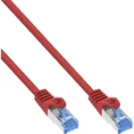 InLine 72603R tinklo kabelis Raudonas 3 m Cat6a S/FTP (S-STP)