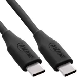 InLine 35891 USB-C laidas USB 2.0 1 m juodas