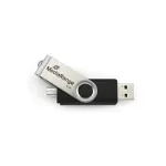 MediaRange MR932 32GB USB 2.0 / micro USB atmintukas juodas sidabrinis