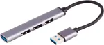 USB &scaron;akotuvas S/CONN 13-50001 USB 3.2 Gen 1 Type-A 5000 Mbit/s Pilka