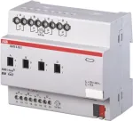 ABB SD/S4.16.1 &ndash; 4 kanalų perjungimo / reguliavimo pavara &ndash; sidabrinė &ndash; EN 50 090-2-2 &ndash; DC 21&ndash;30 V (2CDG110080R0011)