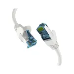 EFB-Elektronik RJ45 jungiamasis laidas Cat.7 žalias kabelis baltas 20m S/FTP PIMF tinklo kabelis LAN DSL