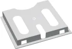 Hager FZ818 &ndash; korpusas, 264x237x32 mm