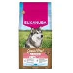 Eukanuba Grain Free Senior Large Ocean Fish sausas pa&scaron;aras &scaron;unims 12 kg