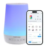 Momcozy WN02 LED naktinė lemputė su baltu triuk&scaron;mu, Wi-Fi, Alexa, USB-C