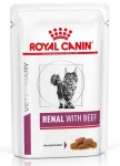 ROYAL CANIN Vet Renal Feline with Beef &scaron;lapias ėdalas katėms gabaliukai padaže vi&scaron;tiena, kiauliena, jautiena 12x85 g