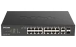 D-Link DGS-1100-18PV2 tinklo jungiklis valdomas L2 Gigabit Ethernet (10/100/1000) Power over Ethernet (PoE) 1U juodas