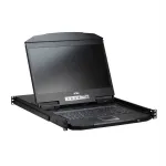 ATEN CL3116NX KVM jungiklis 46,99 cm (18,5 col.) TFT VGA PS/2-USB 16 prievadų, voki&scaron;ka klaviatūra
