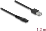 USB įkrovimo laidas 5 V DELOCK elektriniams skutimosi aparatams &ndash; suderinamas su MANSCAPED 2.0/3.0 serija, 1 vnt.