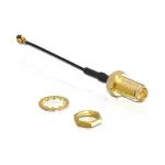 DeLOCK 88409 antenos laidas WLAN, I-PEX M (PEX) &rarr; SMA moteri&scaron;ka, 0,05 m, juodas