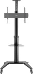 SpeaKa Professional SP-TVC-1400 TV mobilus vežimėlis, auk&scaron;tis reguliuojamas 94,0 cm, 37&ndash;190,5 cm (75 col.), SP-13383164