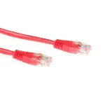 ACT Red 1,5 m U/UTP CAT5E pataisas su RJ45 jungtimis