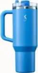 Lurch 240979 Big Cup termosinis puodelis, 1,2 l, mėlynos spalvos