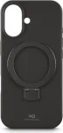 Apsauginis dėklas Urban Stand Case by white diamonds, skirtas Apple iPhone 17, juodas