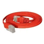 Tinklo kabelis Tecline 7,5 m Cat.6 Raudonas