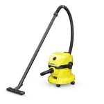 K&auml;rcher WD 2-18 12 L Būgninis siurblys &scaron;lapiam ir sausam valymui 225 W su dulkių mai&scaron;u