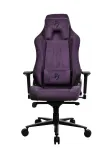Žaidimų kėdė Arozzi Vernazza SoftFabric Violetinė &ndash; ergonomi&scaron;kas dizainas, reguliuojami porankiai ir auk&scaron;tis