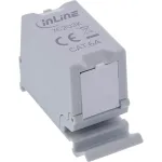 InLine 76203K keystone modulis, Cat.6A, RJ45, ekranuotas, cinkuotas korpusas
