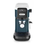 Ariete 1399 Espresso kavos aparatas, maltai kavai ir ESE kapsulėms, 1300 W, 1,1 L talpa, 15 barų slėgis, 1, 2 puodelių ir ESE kapsulės filtras, Cappuccino, Baltas