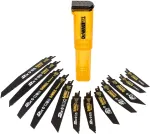 DEWALT Pjūklo Diskai Siauriniai - 12 vnt. Rinkinys