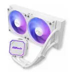 ASRock Pro White 240 ARGB skystas CPU au&scaron;intuvas (AIO, 240 mm, ARGB)