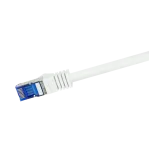 Logilink Professional Ultraflex &ndash; jungiamasis laidas &ndash; RJ-45 (ki&scaron;tukas) į RJ-45 (ki&scaron;tukas) &ndash; 50 cm &ndash; 6 mm &ndash; S/FTP &ndash; Cat.7 laidas / CAT 6a prievadai &ndash; halogenų neturintis, liejinis, be užkabos &ndash; baltas
