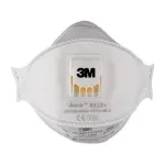 3M Aura Comfort Cool Flow 9322+ FFP2 NR D vienkartinės respiratoriaus kaukės, 5 vnt. (9322PRO5)