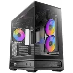 Antec korpusas Mini C2M ARGB M-ATX/M-ITX be maitinimo &scaron;altinio juodas