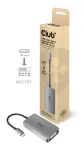 CLUB3D USB3.2 Gen1 Type-C į Dual Link DVI-D HDCP OFF versija aktyvus adapteris M/F, skirtas Apple Cinema ekranams
