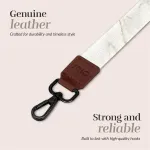 MIO Lanyard Strap White Marble