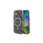 Guess GUHMP16MH4DTEW Kietasis dėklas, skirtas iPhone 16 Plus 6,7 inch, rudas, IML 4G Background, MagSafe