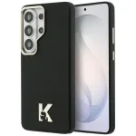 Karl Lagerfeld K Metal Logo MagSafe Dėklas, skirtas Samsung Galaxy S26 Ultra, juodas