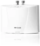 CLAGE MCX 3 Electronic Mini-Instantaneous Water Heater, 3.5 kW, 230 V, Horizontal, White