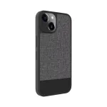 Evelatus Apple iPhone 15 Plastic Leather Magsafe Back Cover Gray