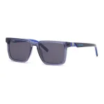 Philipp Plein Sport SSP034-5604AL vyri&scaron;ki stačiakampiai akiniai nuo saulės &ndash; juodas rėmelis, pilki lę&scaron;iai 56/18/145 mm