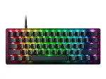 Laidinė žaidimų klaviatūra Razer Huntsman V3 Pro Mini, &scaron;iaurieti&scaron;kas i&scaron;dėstymas, Analog Optical, juoda (RZ03-04990600-R3N1)