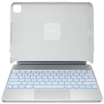 Typecase Edge + klaviatūrinis dėklas, skirtas iPad Air 13 M2 2024 / M3 2025 / M4 2026, baltas