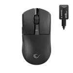 Rampage Zenith Pro Black Wireless Gaming Mouse 26000 DPI PAW3395 4KHz Tri-Mode Black